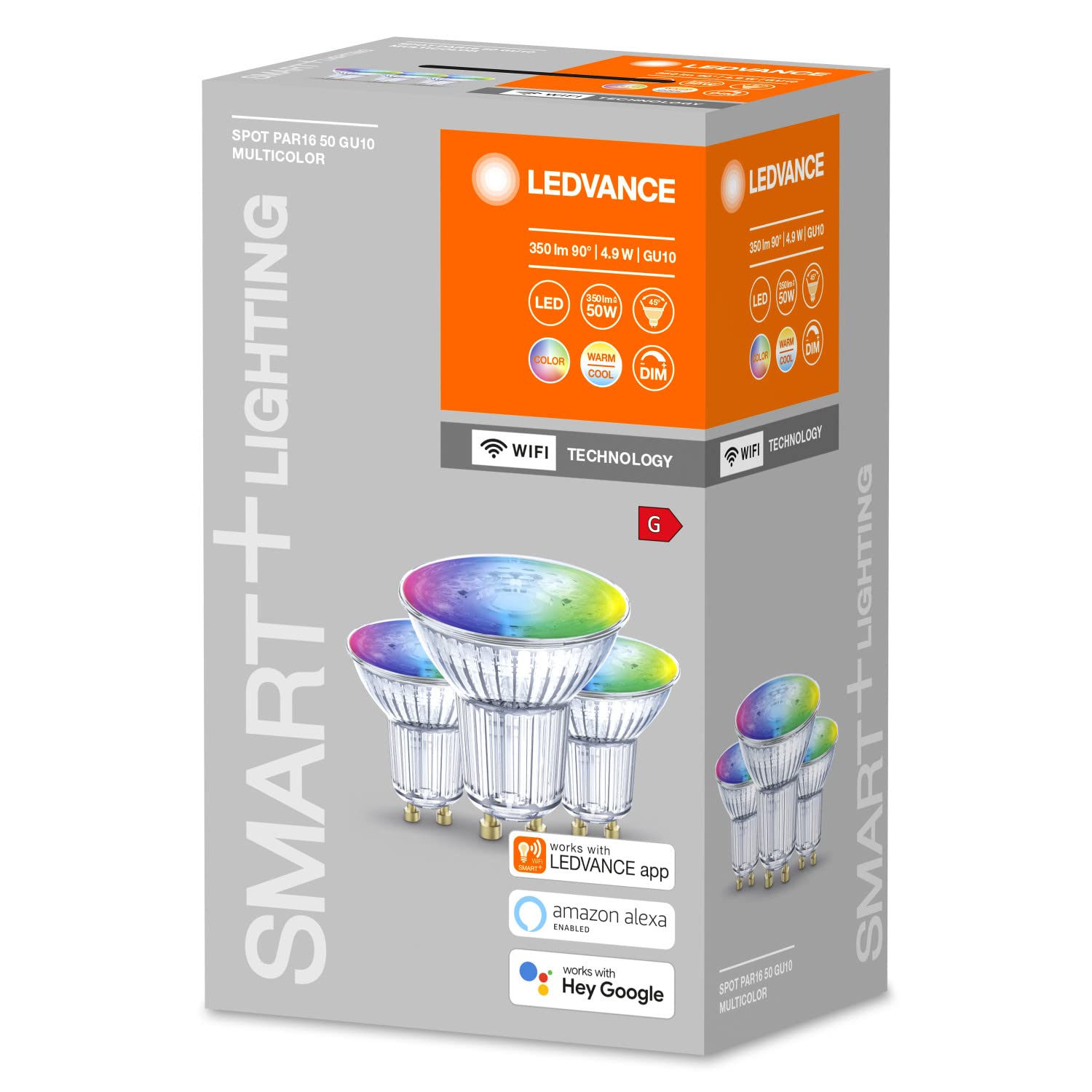 OSRAM SMART LED Spot PAR16 GU10 - RGBW 16 Mio Farben ZigBee 3.0