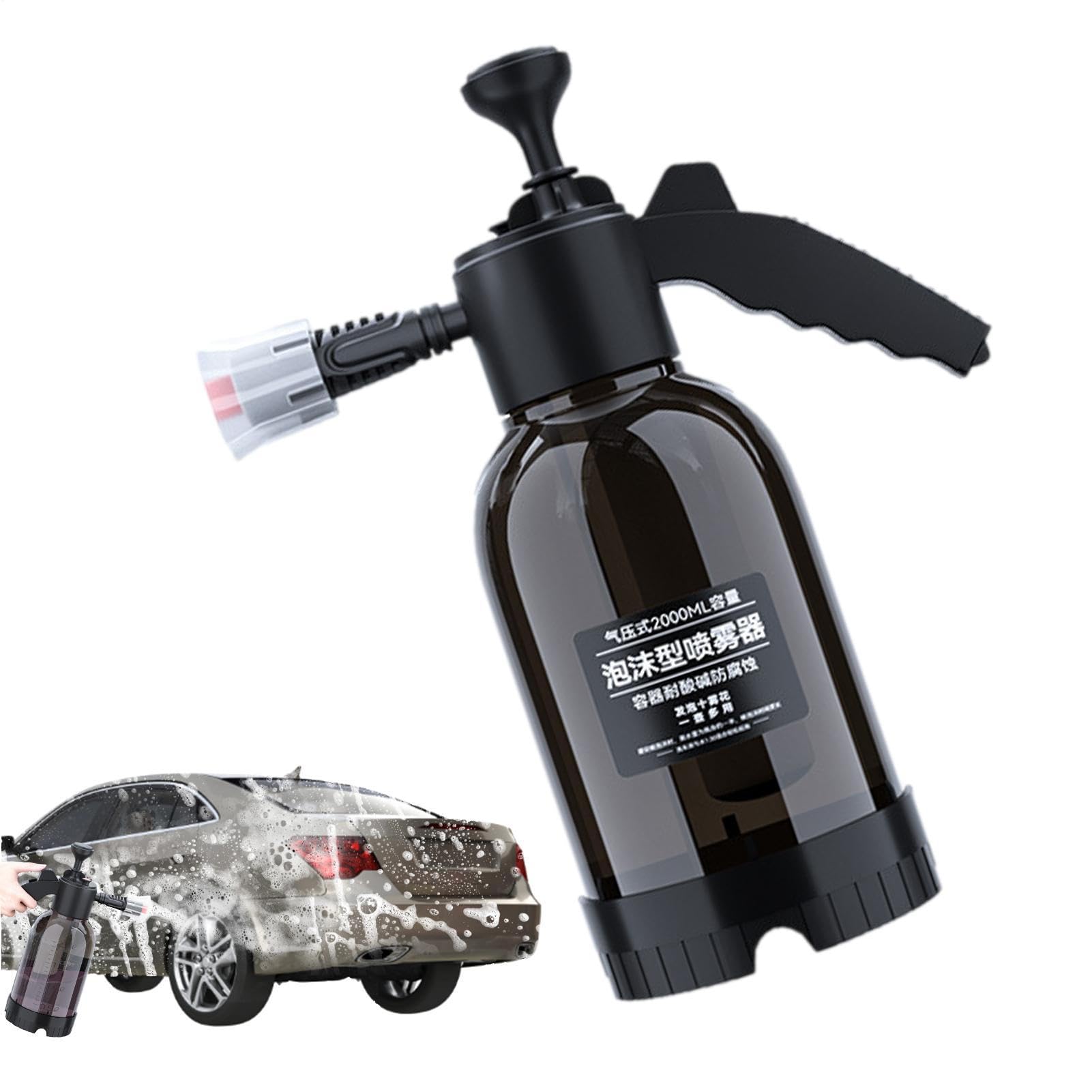 Lavage de voiture facile à la maison avec ce pulvérisateur à pression de 2 L