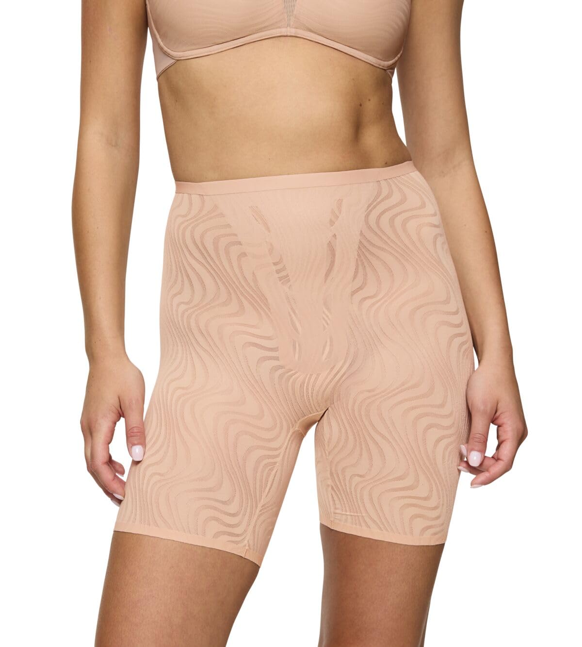 Triumph Women's Shape Smart Ellipse Panty L UNDERGARMENT_THIGH_SLIMMER, beige, S