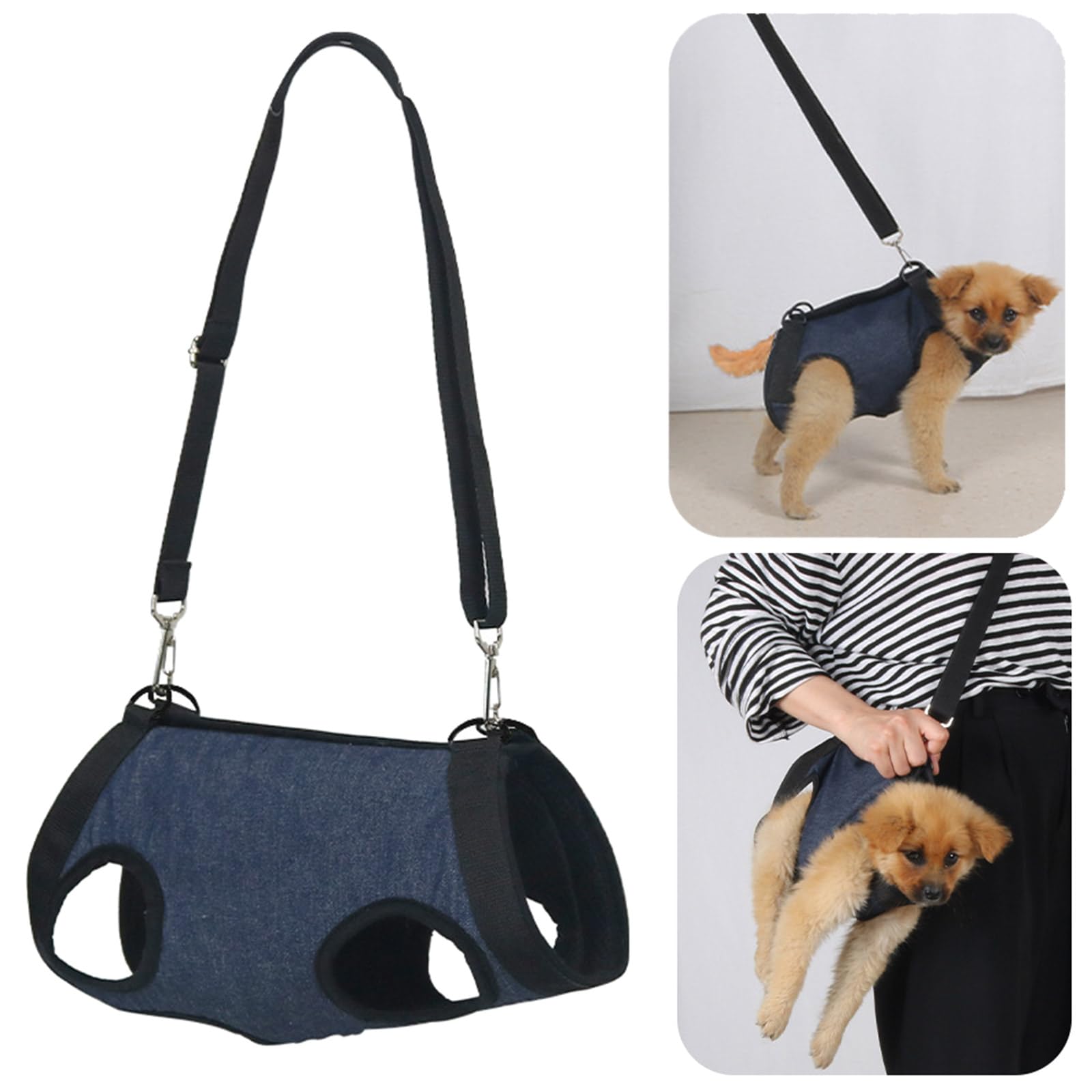 Imbracatura Sollevamento Cani - Gilet Per Cani Anziani O Disabili, Tessuto Oxford, Taglie S-XL - Foto 7