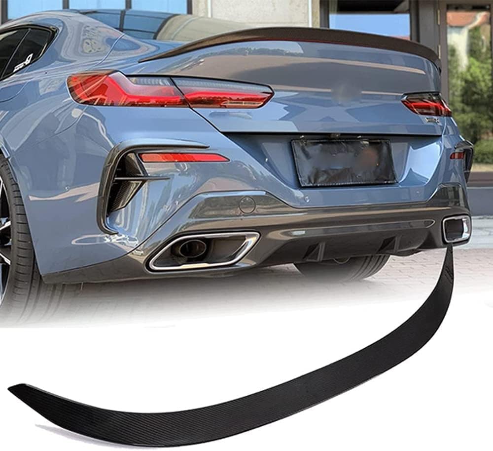 Amazon | 3Dルックカーボン製G16 F93 M8リアスポイラーfor BMW 8