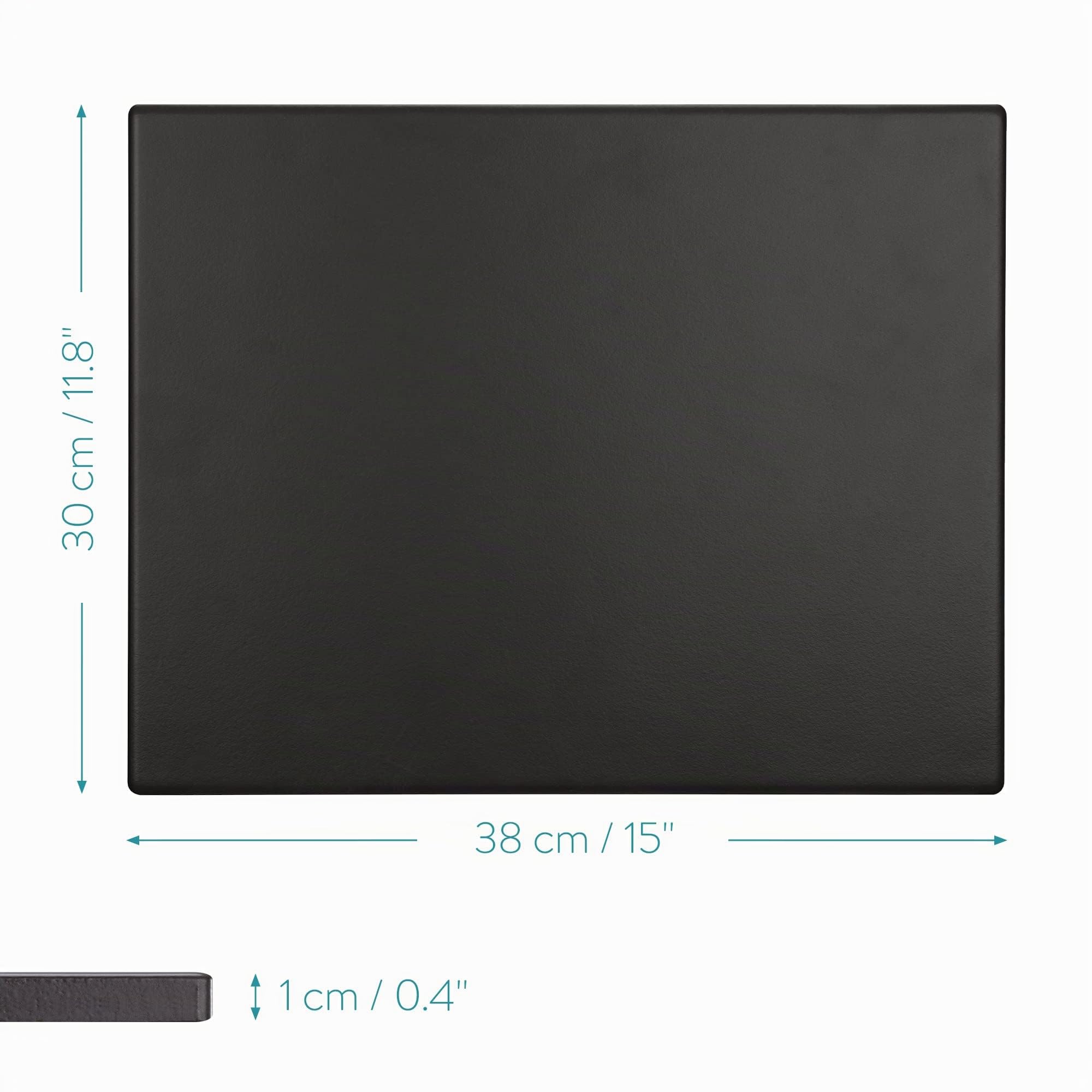 Navaris Piedra para Pizza con Pala de Bambú - Stone para Horno y Barbacoa - Cordierita 38 x 30 cm