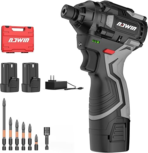 Kit de destornillador de impacto inalámbrico 16.8V Máximo torque 140Nm (105 pies-libras) Destornillador de impacto eléctrico de alta rotación Motor