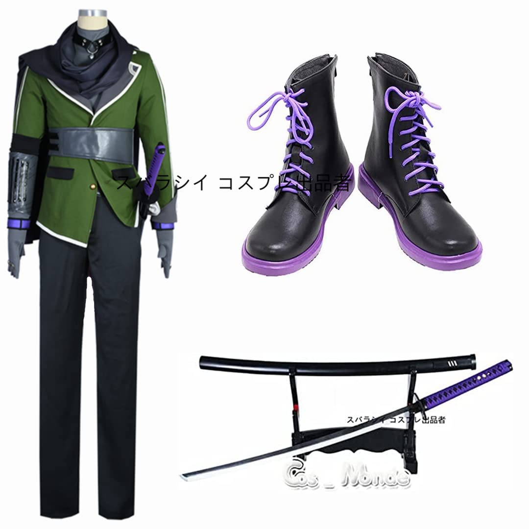 Amazon.co.jp: フルセット 衣装+靴+武器のみ 刀剣乱舞 打刀 五月雨江