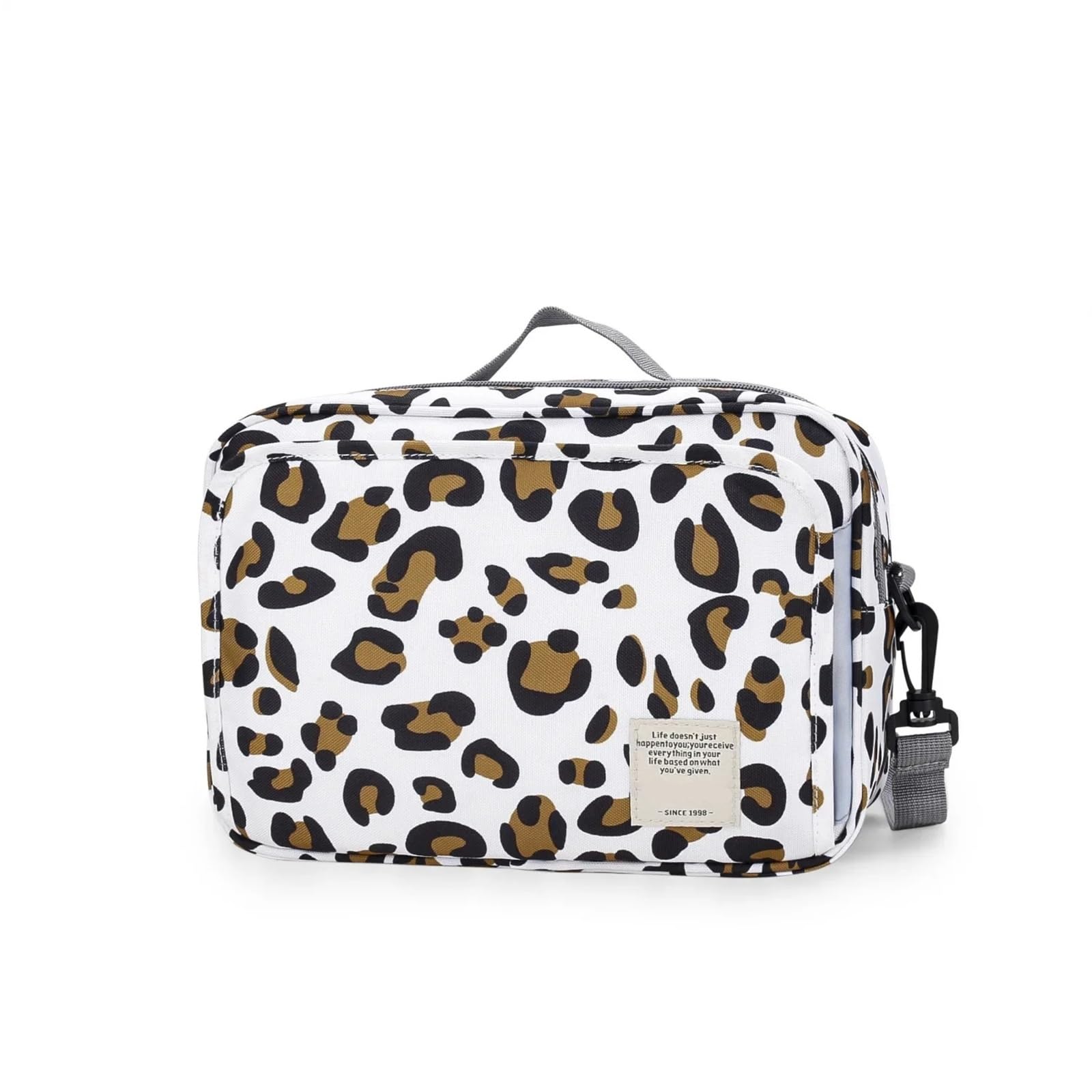 Wickeltasche Mama mit Kindern, Outdoor-Reisen, wasserdicht, Bedruckt, Aufbewahrungstasche for Aufhängen, Wickeltasche, Mama-Tasche(Style1)