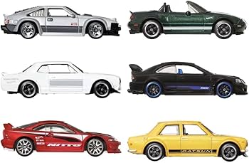 Amazon.com: Hot Wheels 1:64 Scale Die-Cast Toy Cars, Set of
