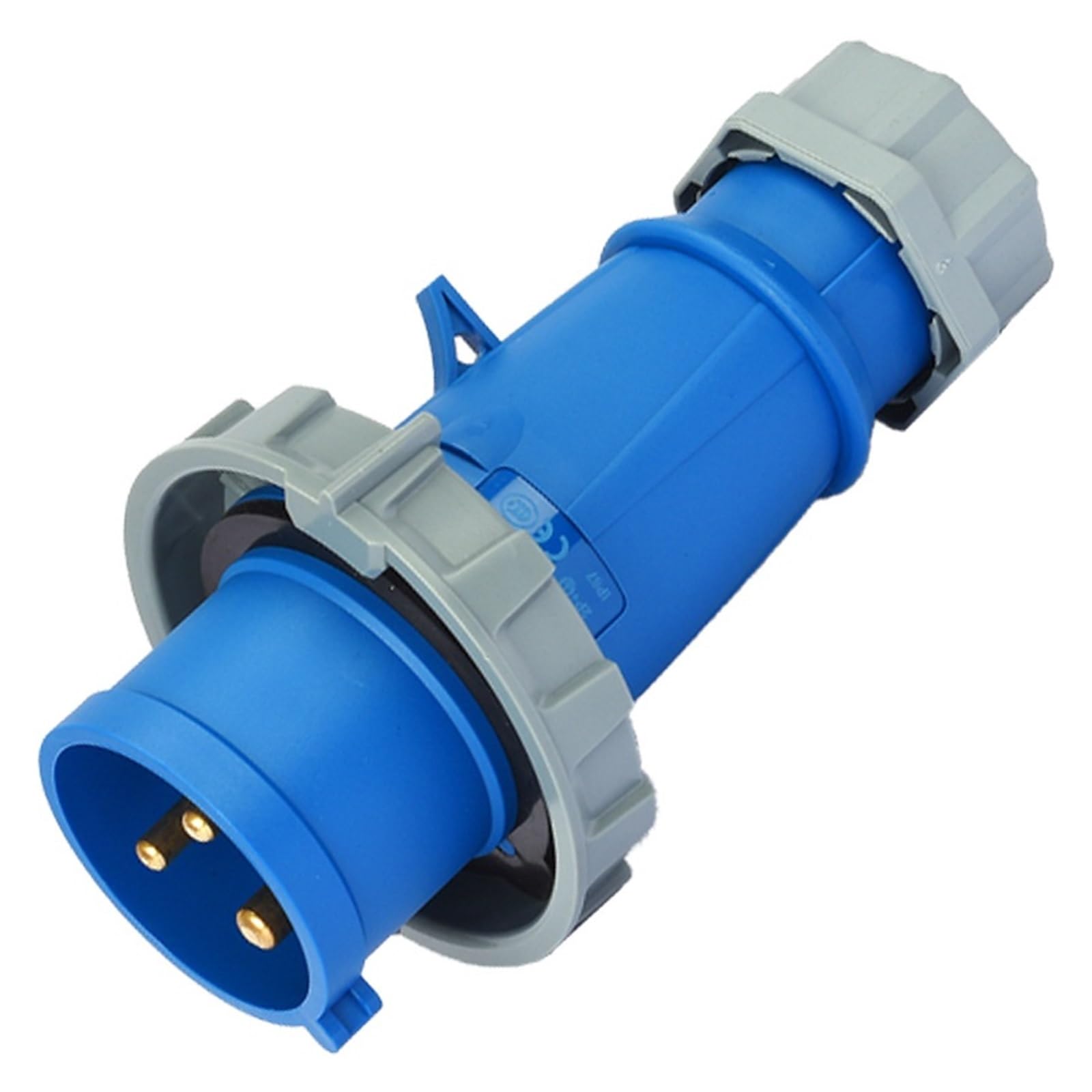 Connettore Industriale Impermeabile Standard Europeo 32A monofase 3 Fori IP67