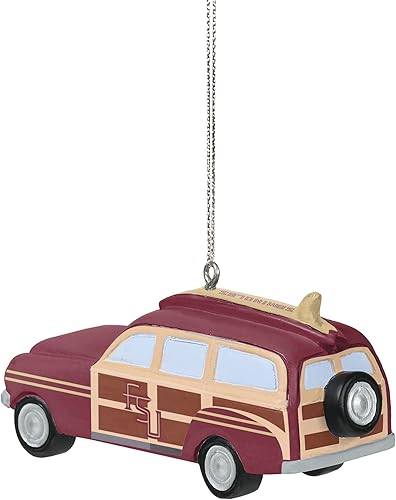 Miniatura 51 de FOCO NCAA Unisex-Adult NCAA College Team Logo Holiday Tree Station Wagon Ornament