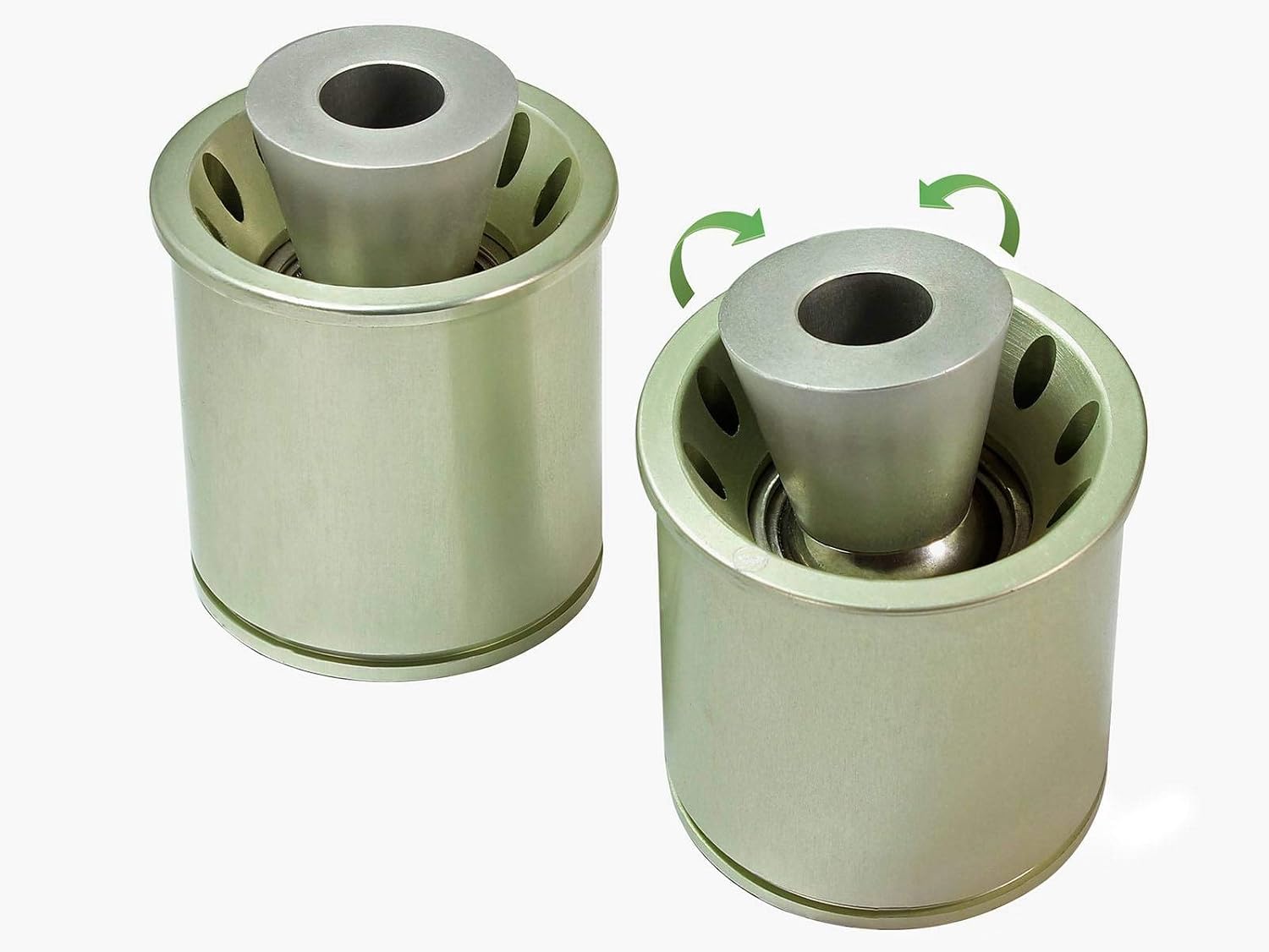 aFe Power 460-401001-A PFADT Series Solid Spherical Steel Frame Control Arm Bearing Set