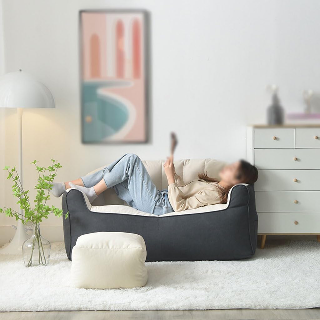ULTRAWAVE Canapé pour Le Salon Chaise paresseuse Moderne, canapé de Lecture de Loisirs, Double canapé Paresseux, adapté au Salon, à la Chambre à Coucher et à l'appartement Canapé