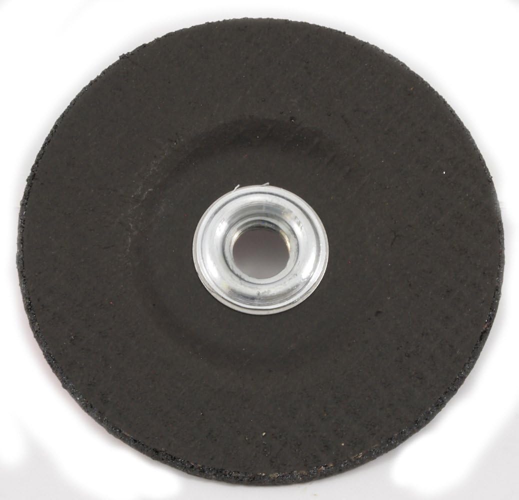 Forney 71818 Grinding Wheel with 5/8-Inch-11 Threaded Arbor, Metal Type 27, A24R, 4-1/2-Inch-by-1/8-Inch