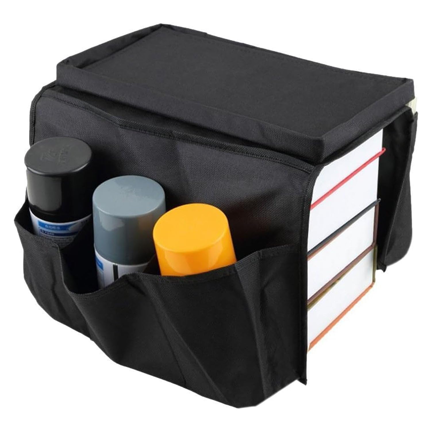 Sofa Arm Rest Hanging Storage Bag – Convenient Storage Solution for Magazines, iPads, Books, and More, Ideal for Sofa Organization-image-45
