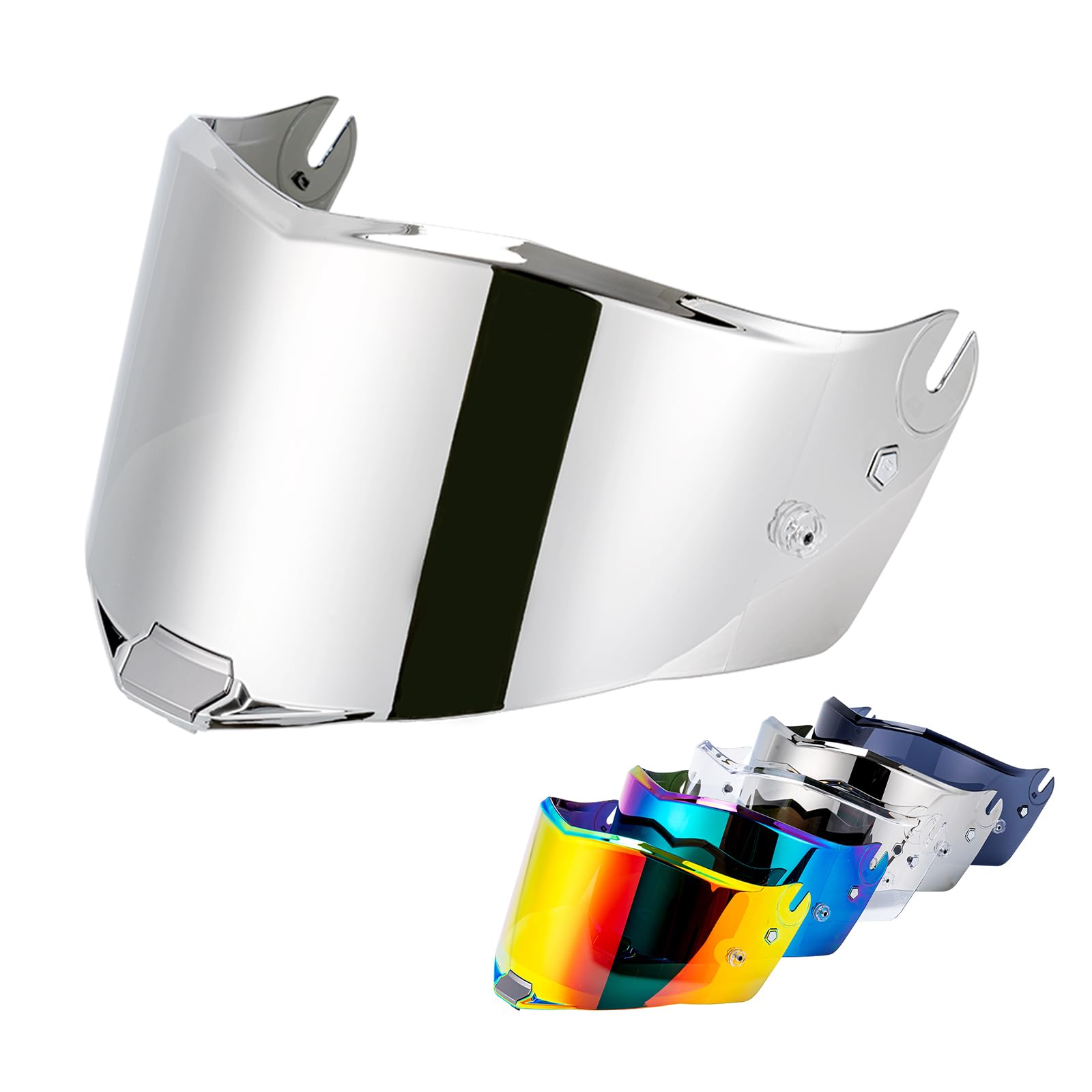 Helmets Shield for Thunder Carbon Fiber Full Face Motorcycle Helmets Visor Replacement