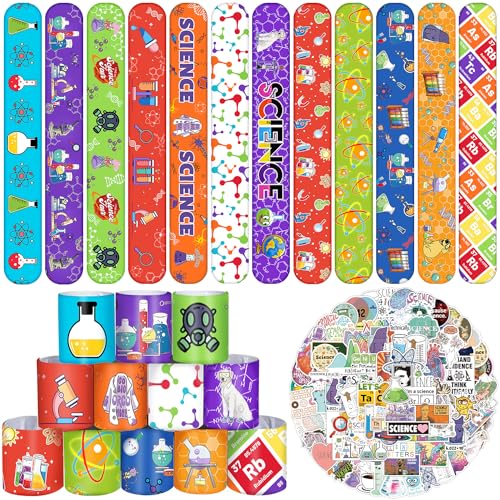 Autocollants scientifiques et bracelets enfants pour animation et anniversaire thématique