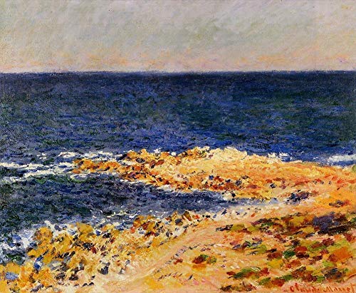 Peintures à l'huile de Claude Monet pour revivre la plage
