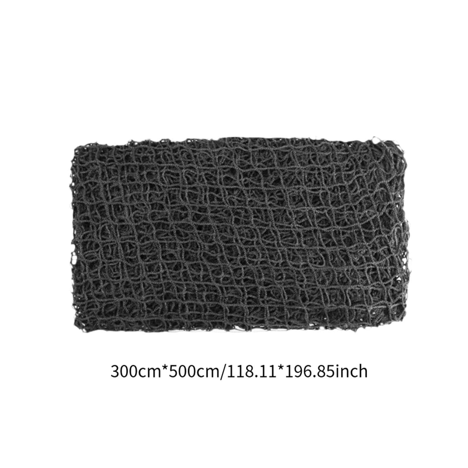 QSTDGVPW Golf Net Protective Mesh Barrier Netting High Impact Professional Golf Ball Hitting Netting Golfing Training for Outdoor, 3mx5m