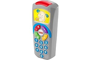 Fisher-Price Puppy Remote: Interactive Pretend TV Control for Baby Learning