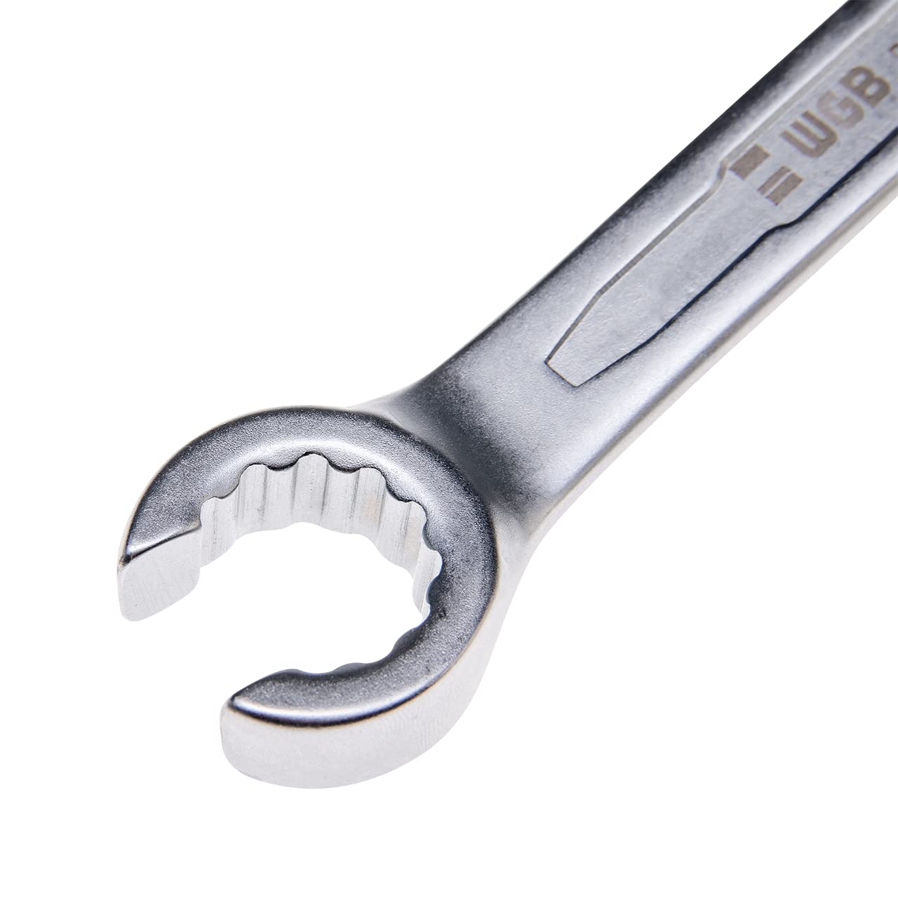 Doppelringschlüssel-Satz für Bremsleitung und Co, offen, DIN 3118 A | 10-tlg. | Leitungsschlüssel Set Nr.240 K | 8-32 mm | CrV | WGB - 6