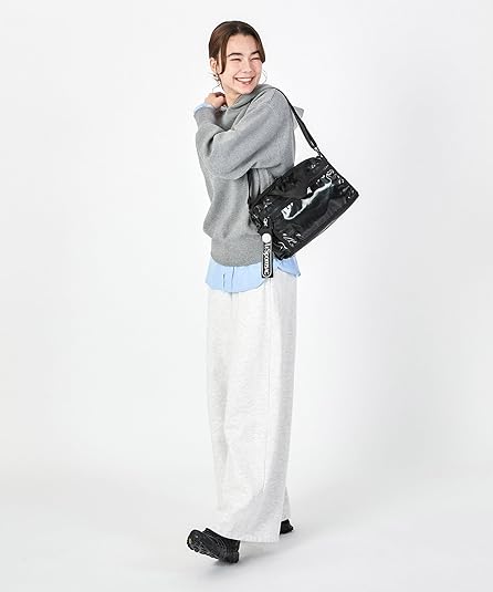LeSportsac ボストンバッグ BIKE BOSTON2 オボロ Amazon | 【ひとりっぷ(R)×LeSportsac】BIKE BOSTON2/1272/オボロ