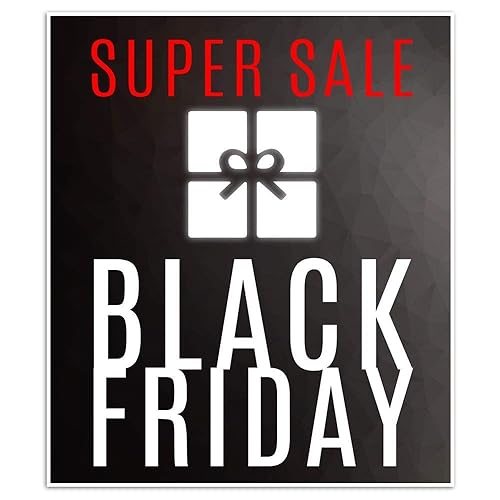 Black Friday Sale Business Window Display Retail Large