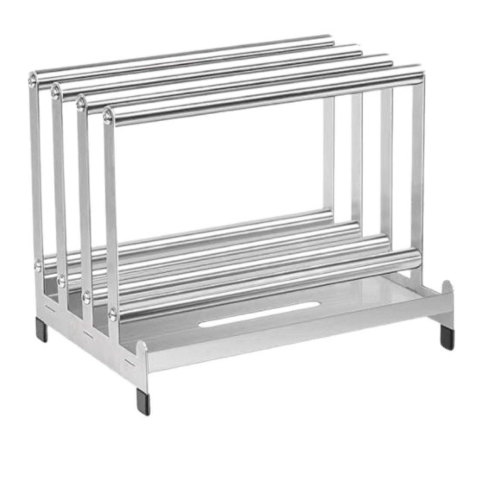 Pizzaportaoggetti Scaffale Portapale Rack Porta Paddle Base Ventilata Compatta in Acciaio Inox Adatto per Cucine Professionali Pizzeria Ristoranti
