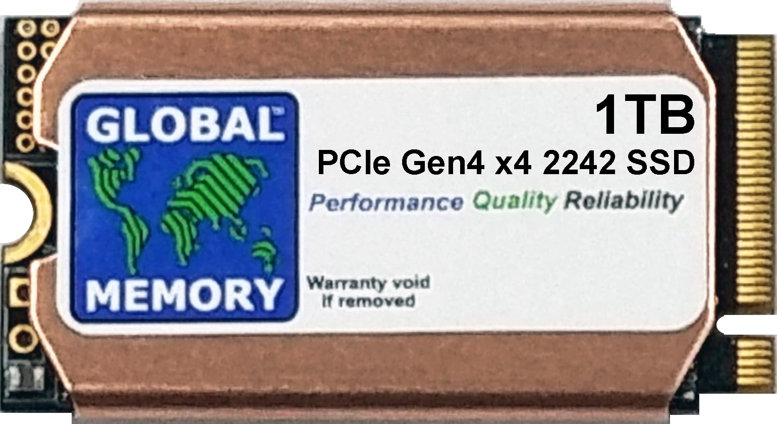 Unidad de estado sólido (SSD) M.2 2242 PCIe Gen4 x4 NVMe de 1 TB con disipador de calor para Lenovo Legion Go