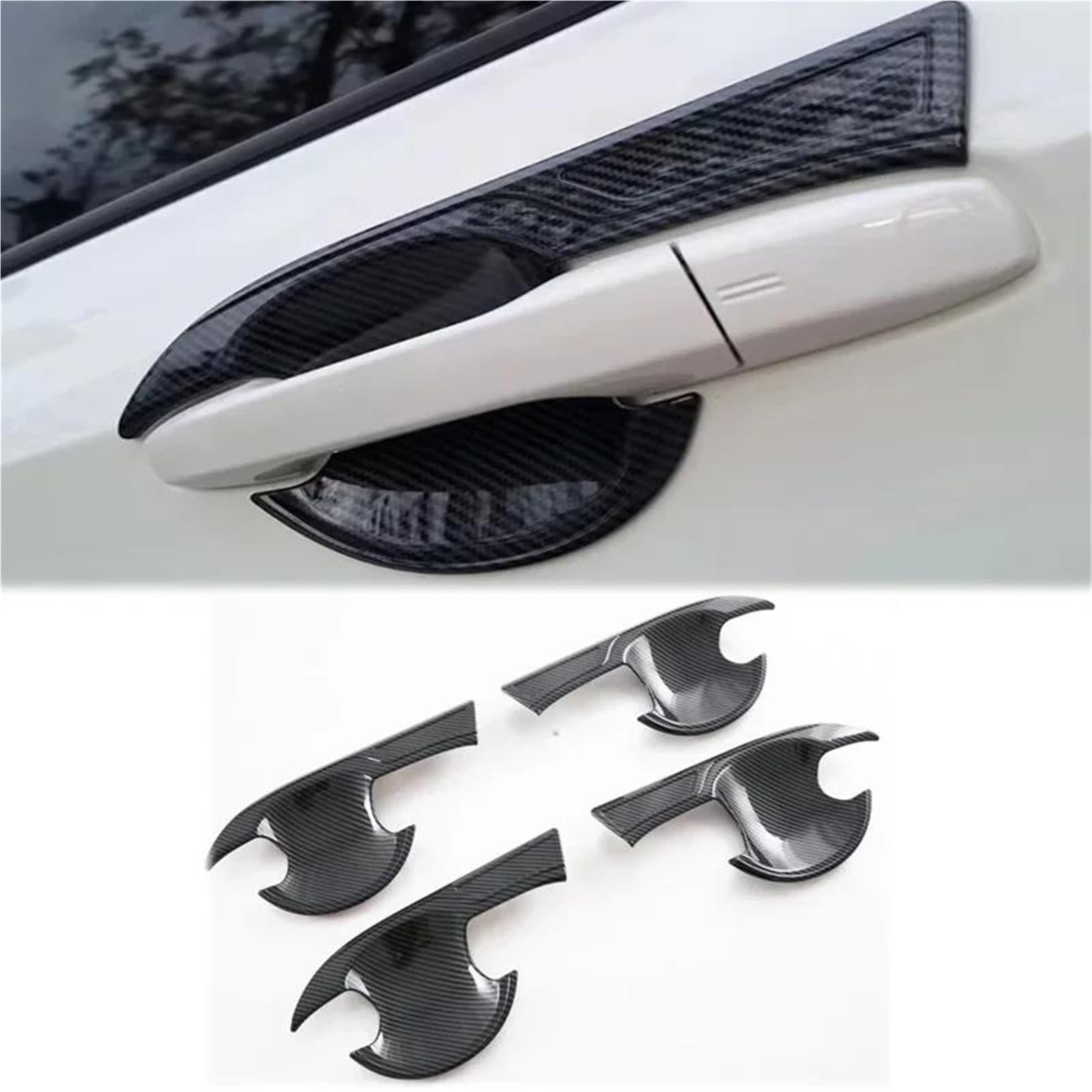 YSDSLS Sleek Door Handle for Toyota for Yaris for Ativ/for Vois 2023 2024 Door Handle Bowl Cover Trim Car Door Handle Catch Protection