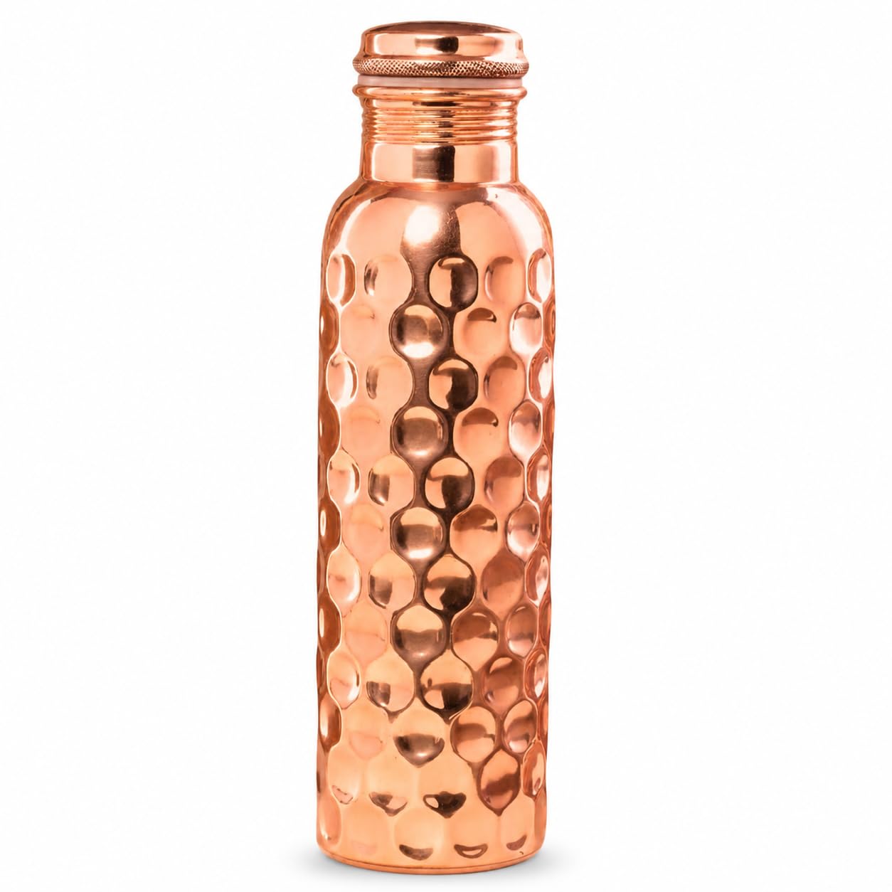 Project Vitanics Pure Copper Water Bottle – Metal Water Bottle - Leakproof