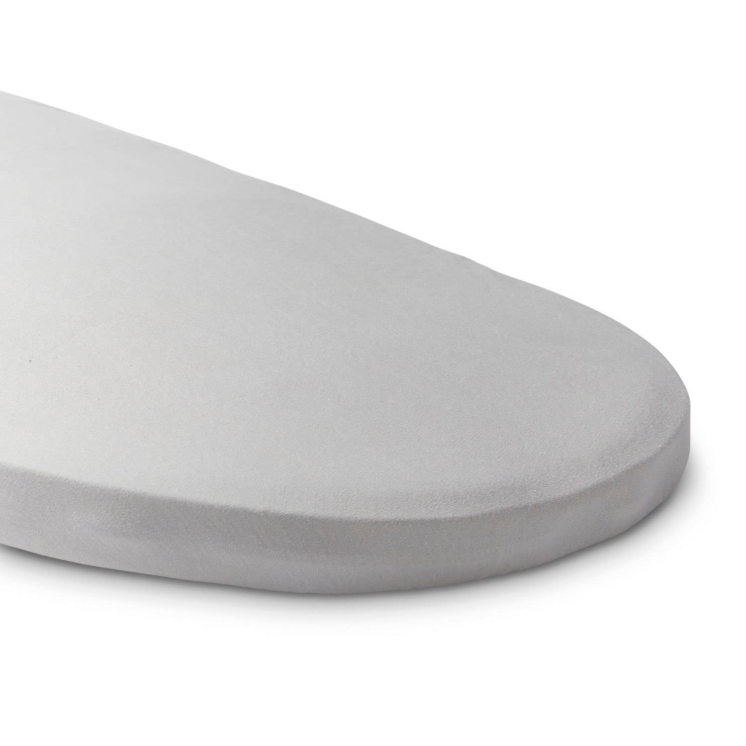 Martex Baby Moses Basket Grey Fitted Bed Sheet – Twin Pack – 30cm x 66cm – 100% Cotton – Fully Elasticated – Anti-Allergy & Antimicrobial