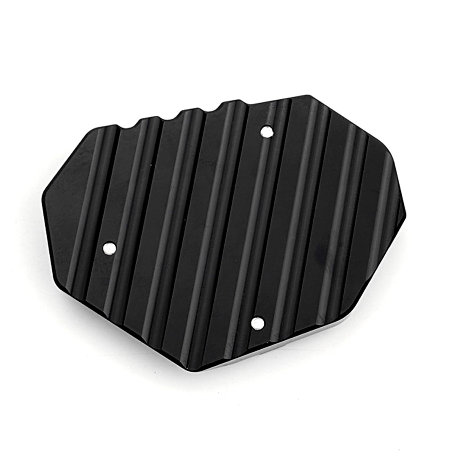 Para CF&MOTO 450MT MT450 CF 450mt 450 mt 2024 2025 Accesorios para moto Caballete Lateral Caballetes Placa ampliada Plataforma (Negro)