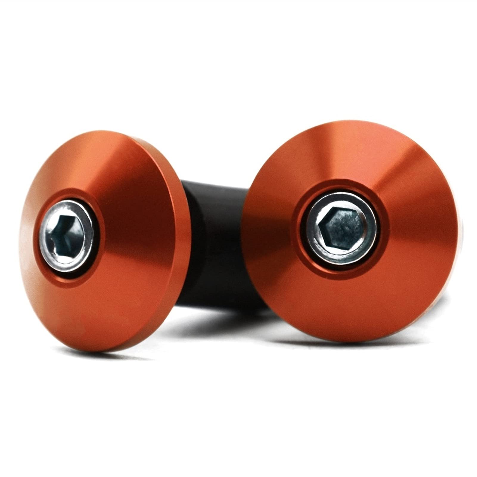 pour H&Onda CR CRF SL XR CRM 80 85 125 150 230 250 400 450 650 1000 R X AR M L Accessoires De Moto 22mm 7/8 "Embouts De Guidon De Moto Extrémités Guidon (Color : Orange)