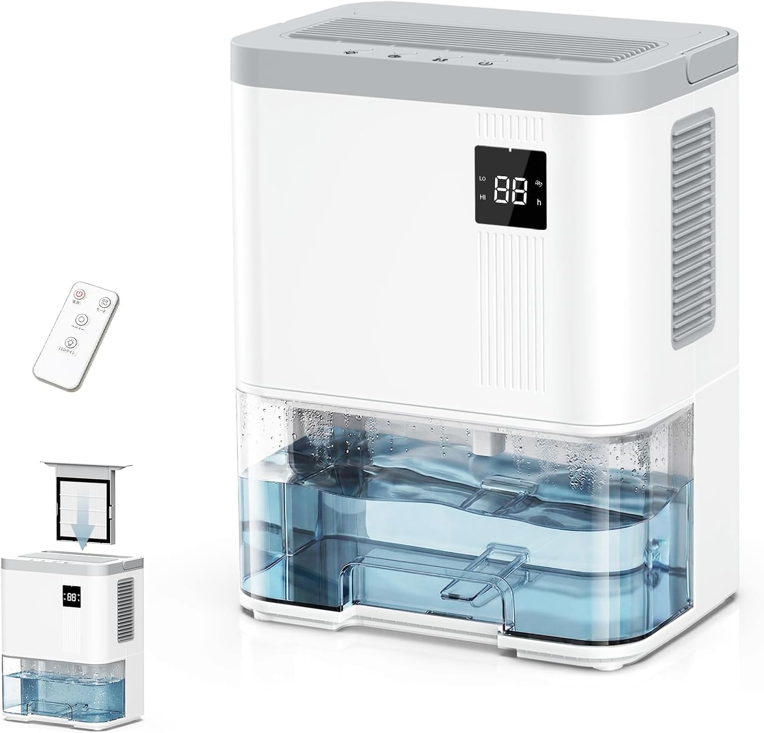 Amazon | 除湿機【 2026 年日本メーカーモデル 除湿性能アップ