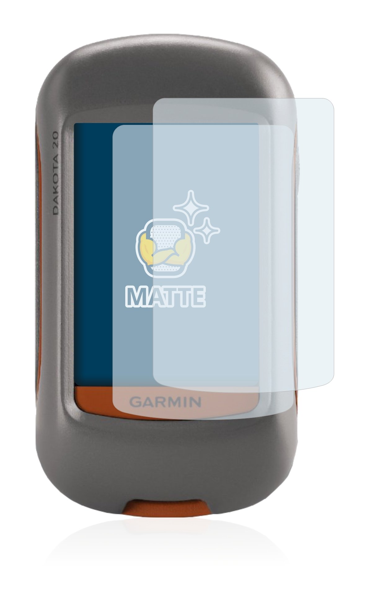 Pellicola Protettiva Opaca BROTECT Per Garmin Dakota 20: Antigraffio E Anti-Impronta (2 Pezzi)