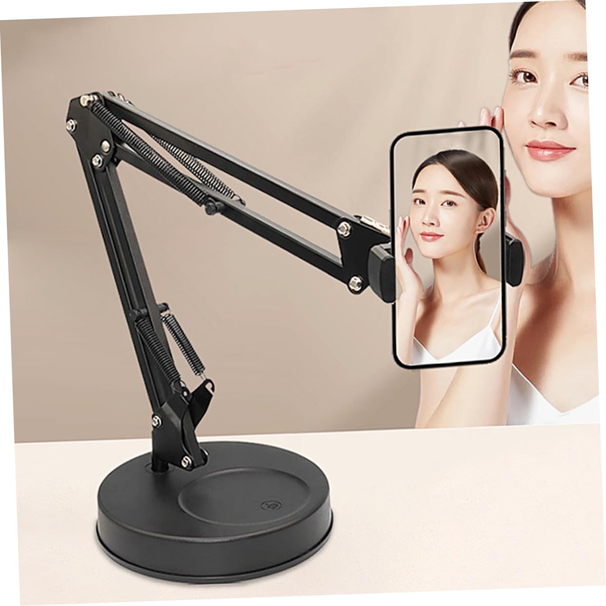 HOMSFOU Supporto Per Smartphone e Stand Per Cellulare Pratico e Stabile Per Ufficio e Casa Design Elegante e Struttura Razionale Per Uso Su Scrivania