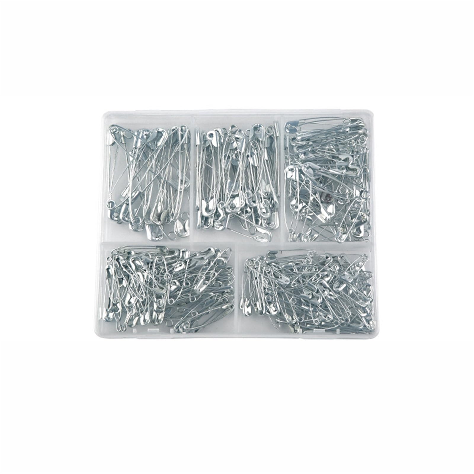 Pins 100Pcs Pins Paper Clip Sewing Tools Metal Needles Pin Brooch Accessories(Silver,22mm)