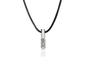 Personalized Fathers Day Necklace: A Cherished Keepsake for Papas