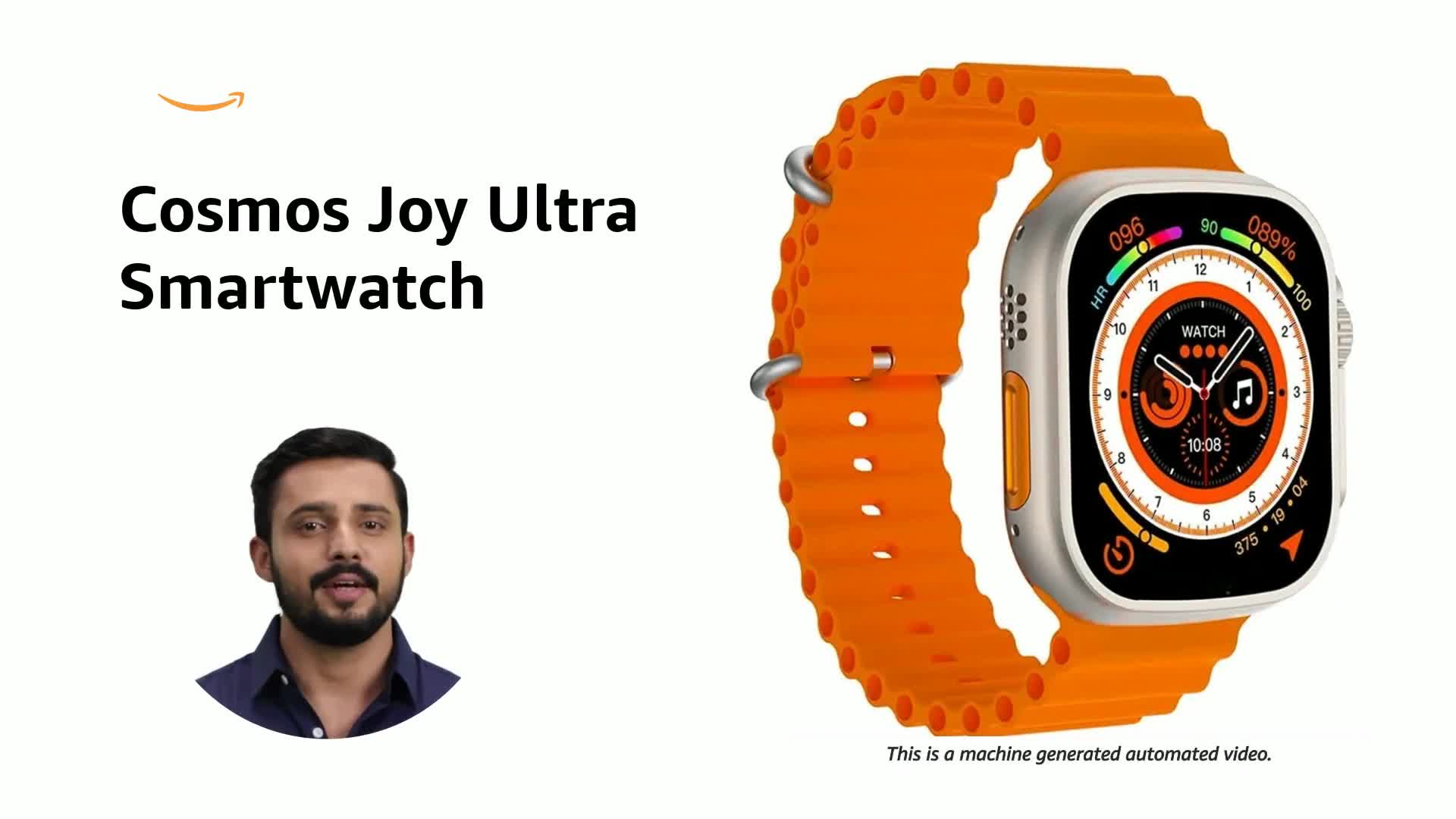 ho Cosmos Joy Ultra Smart Watch 2.09 Infinite Display Series 8 HD