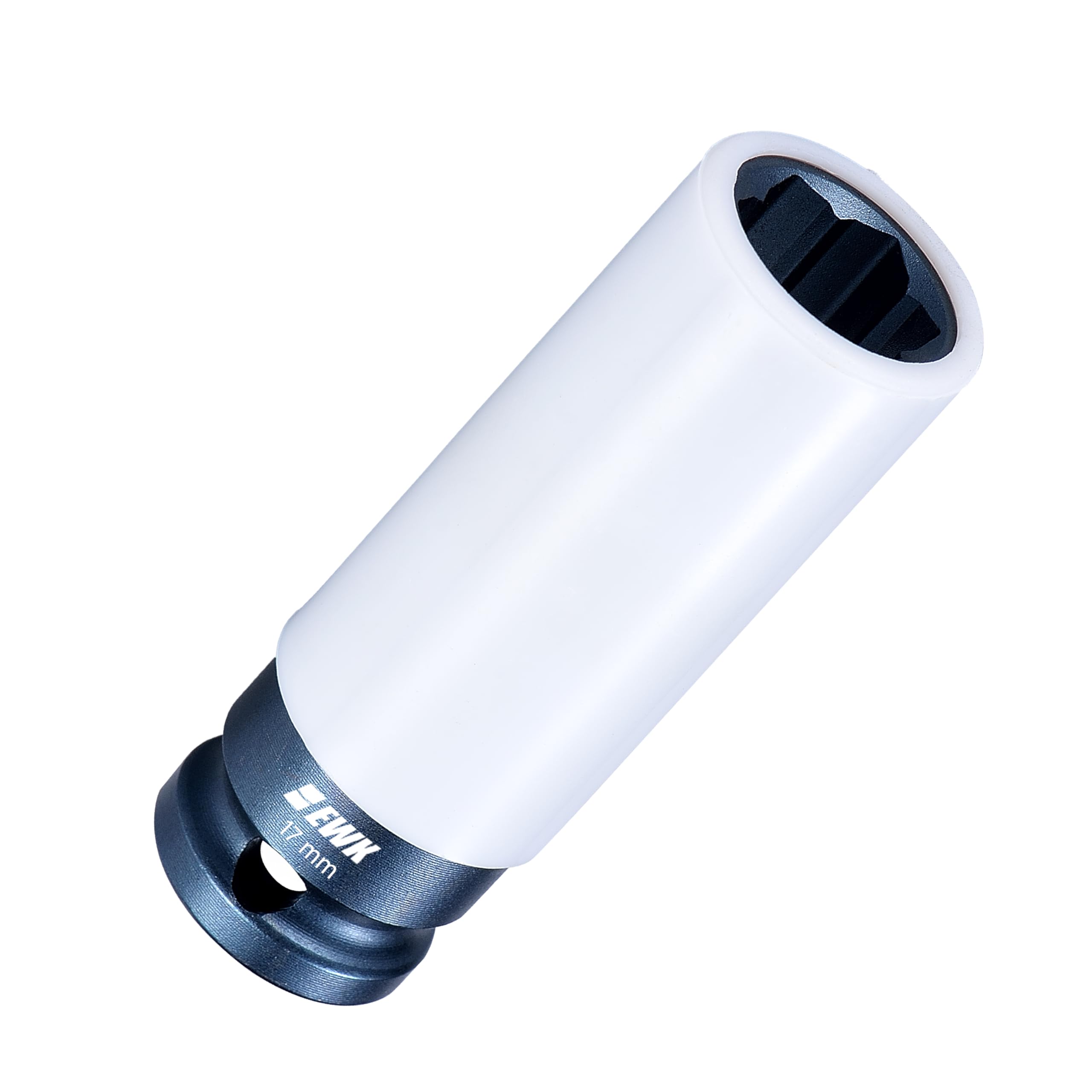 EWK 17mm Protective Lug Nut Socket for Mercedes Benz with Convex Flower Head Lug Nuts, Non-Marring Metric Lug Nut Socket