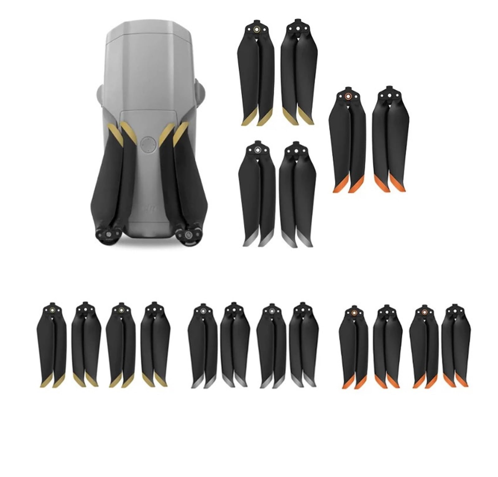 Compatible for DJI, hélice 7238F 4PCS