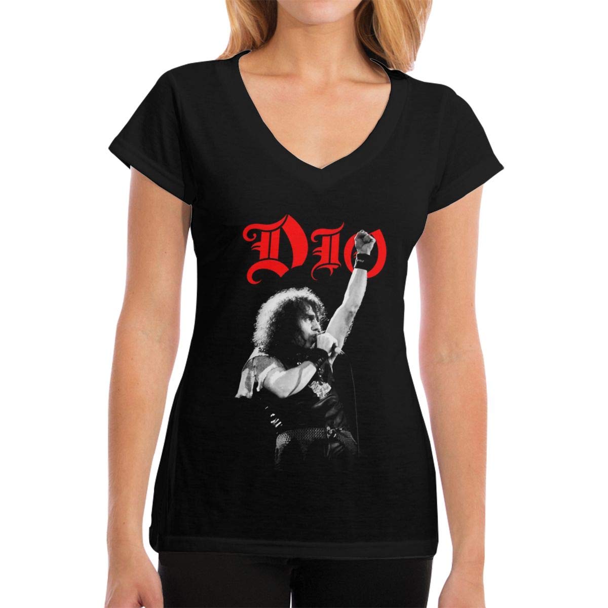 T Shirt Women's 3D-Print Custom Stylish Cotton Short Sleeve Tee