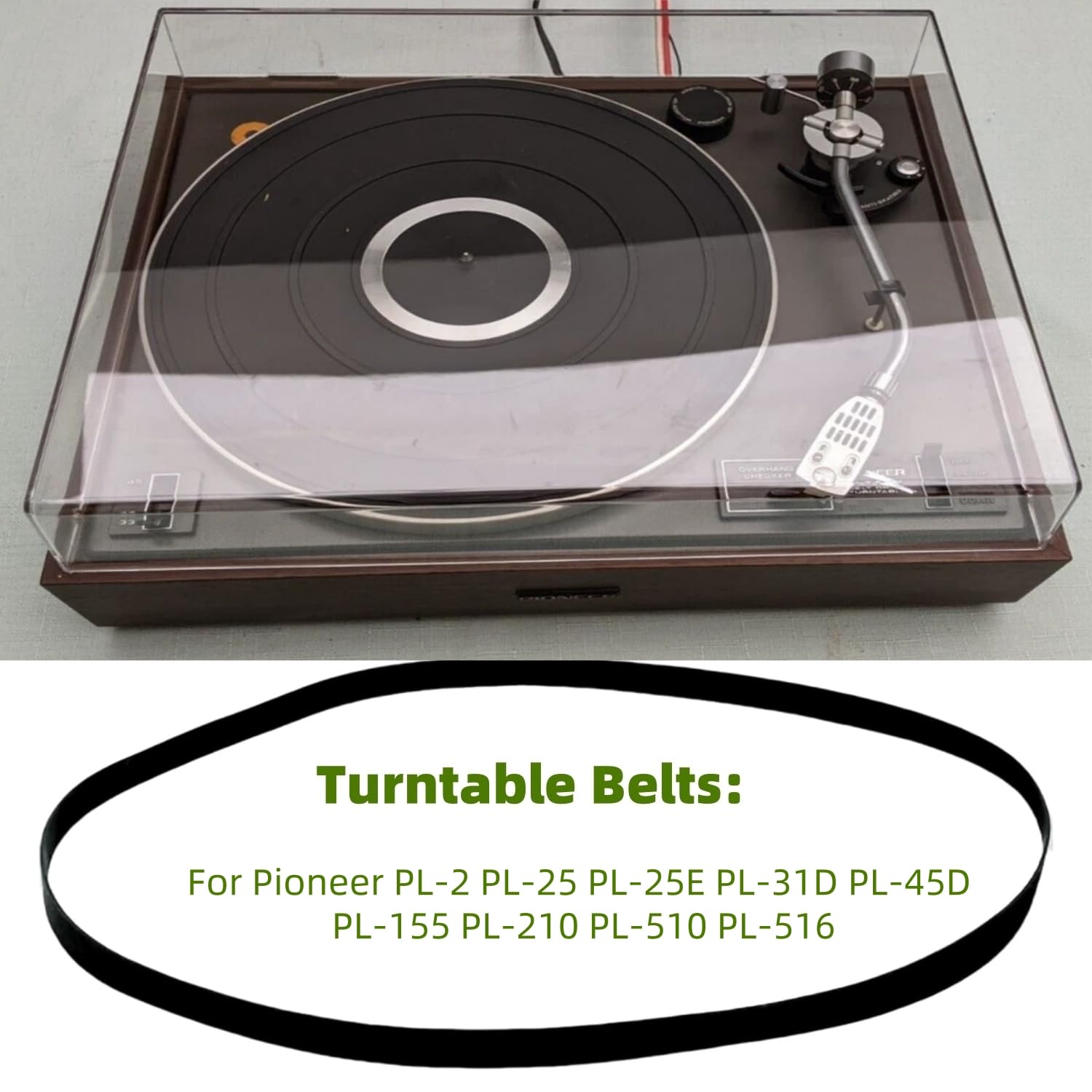Amazon.co.jp: Sam&Johnny ターンテーブルベルト 交換用 Pioneer PL-2