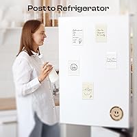 Vista 5 de Bloc de notas adhesivas de 4 x 6, 6 blocs, notas adhesivas amarillas con líneas, 30 hojas/bloc, blocs adhesivos fáciles de publicar, bloc de notas