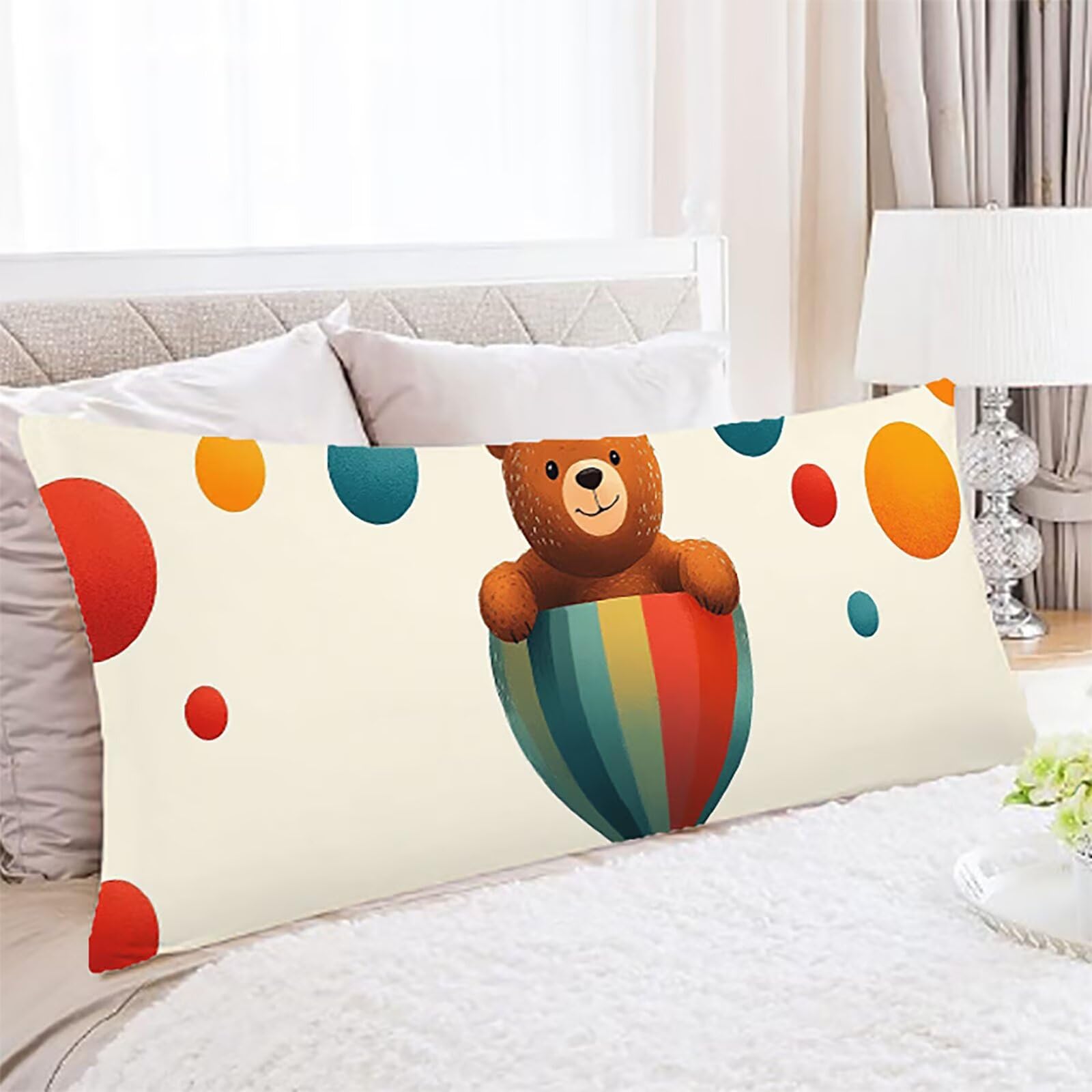 Federe Cuscini Marrone Federe Cuscino Letto Animale60x180cm Velluto Copricuscini, Divano Morbida e Traspirante Cerniera Invisibile Con Invisibile Cerniera Ecologica Lavabile per Letto o Divano C0C397