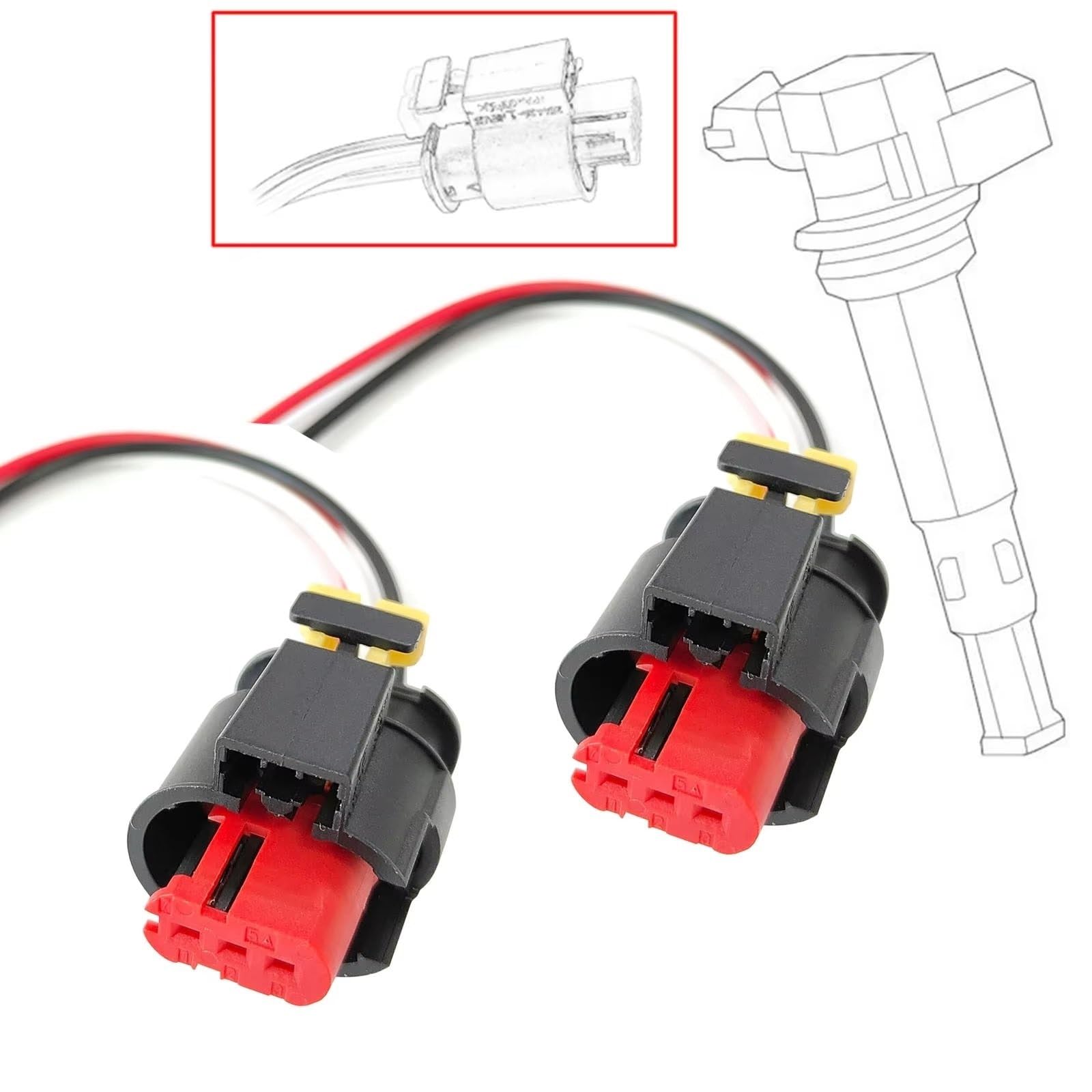 cables bujías coche Para Lancia para Ypsilon II para Ypsilon III