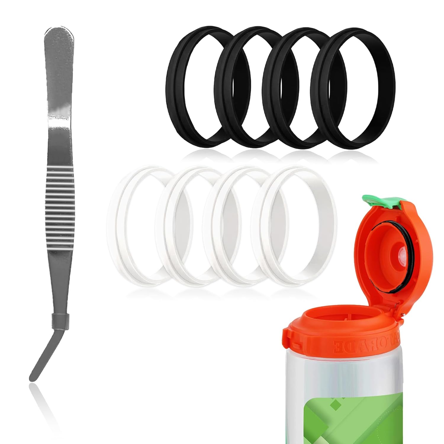Replacement Gasket Compatible with Gatorade Water Bottle (8