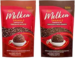 Kit Granule ao leite 400g + meio amrgo 400g Harald