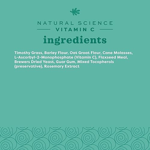 Vista 16 de Oxbow Suplemento de vitamina C de ciencia natural, vitamina C y heno Timothy de alto contenido de fibra, artículos de conejillo de indias, fabricado