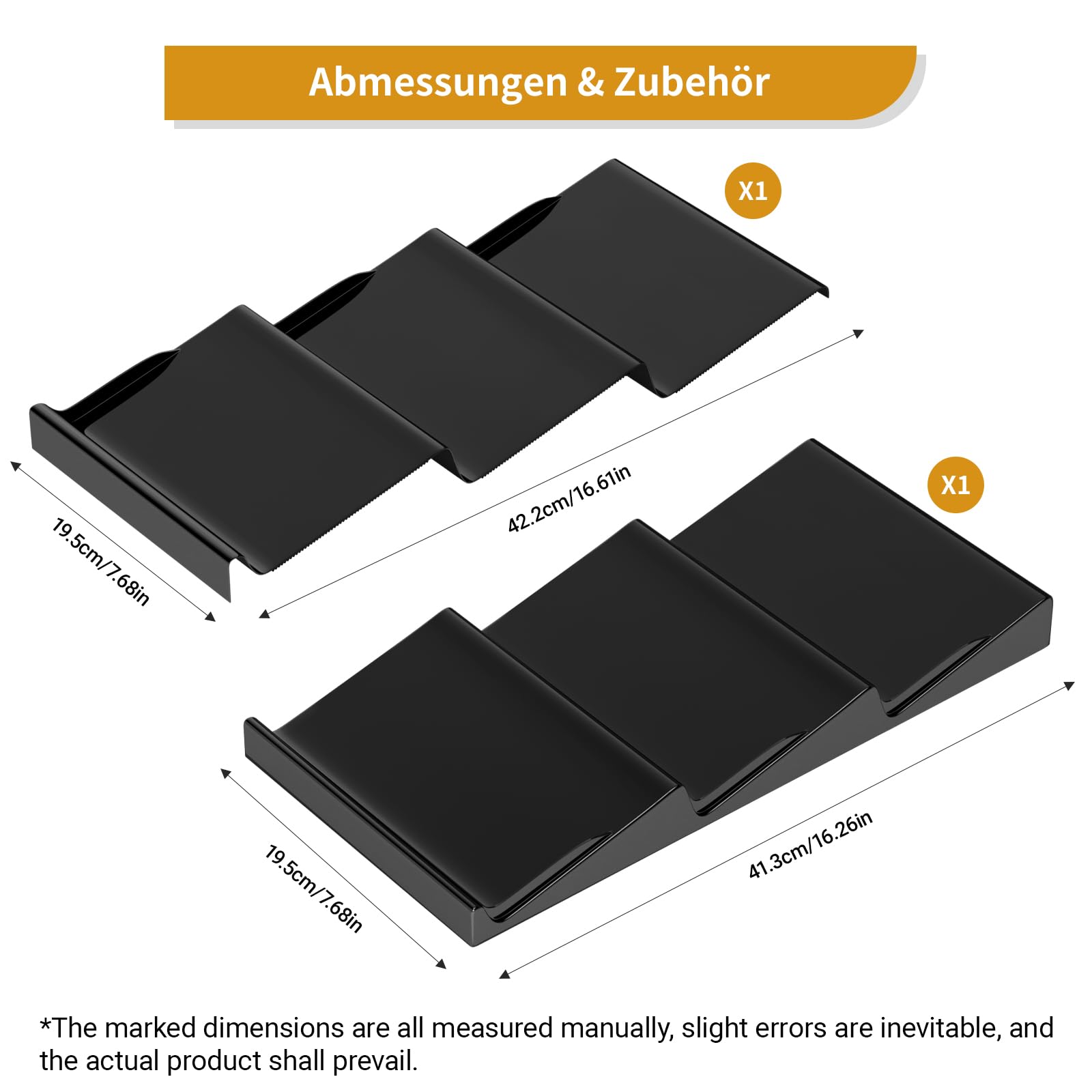 Miorkly Gewürzgläser Eckig Drehdeckel mit Regal [24 x 120ml] - Gewürzregal mit Gewürzdosen Set [Passend für alle Schubladen] Gewürz Organizer Schublade - Gewürzregal Schublade mit Gläsern