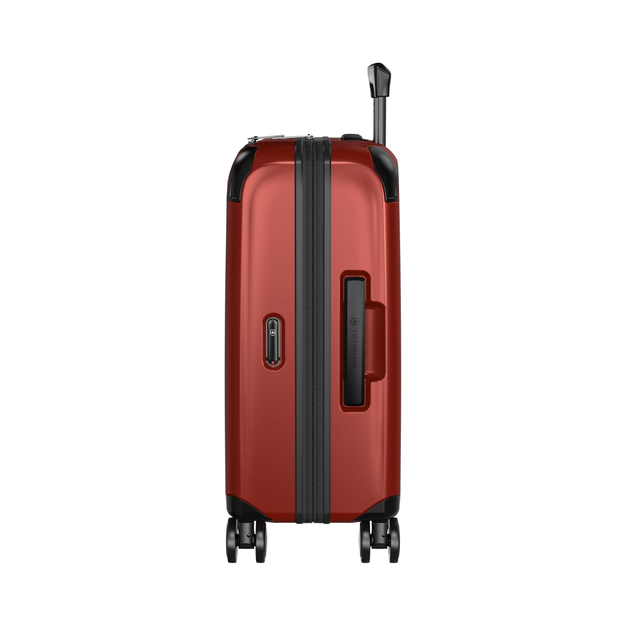 Victorinox Spectra 3.0 Expandable Frequent Flyer Carry-On, Valigia da Cabina, Trolley, Leggero, Donna/Uomo, 23 x 35 x 55 cm, 37-44 l, Rosso