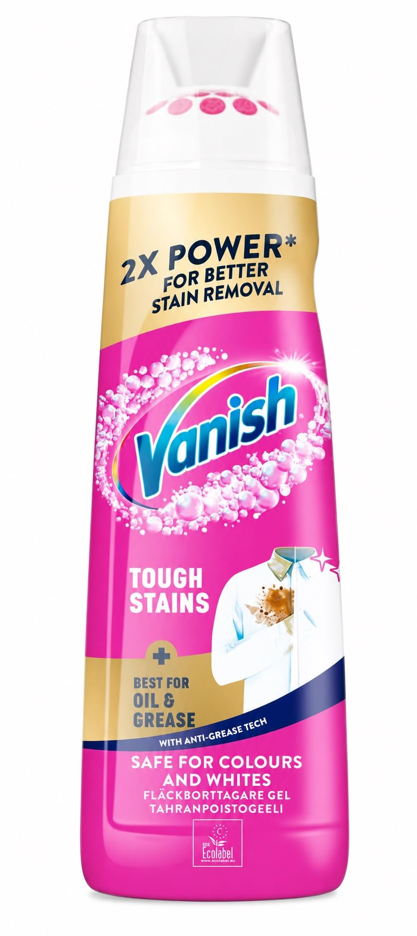 Amazon.com: Vanish Pre Treat Stain Remover Gel, 200ml : Health
